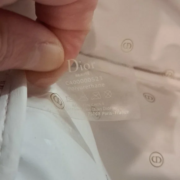 Dior Black, White & Gold Makeup Bags Set Of 2 - Picture 7 of 15